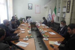 نشست صمیمی رئیس سازمان جهاد دانشگاهی استان گیلان با اعضای کانون بسیج اساتید سازمان
