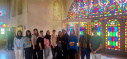 بازدید علمی دانشجویان معماری از بناهای تاریخی شهر قزوین