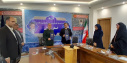 امضای تفاهم نامه در حوزه برنامه ها و اقدامات فرهنگی جهاد دانشگاهی و اداره کل حفظ آثارونشرارزشهای دفاع مقدس استان گیلان با حضور روسا و معاونین در سالن جلسات مرکز فرهنگی دفاع مقدس