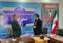 امضای تفاهم نامه در حوزه برنامه ها و اقدامات فرهنگی جهاد دانشگاهی و اداره کل حفظ آثارونشرارزشهای دفاع مقدس استان گیلان با حضور روسا و معاونین در سالن جلسات مرکز فرهنگی دفاع مقدس