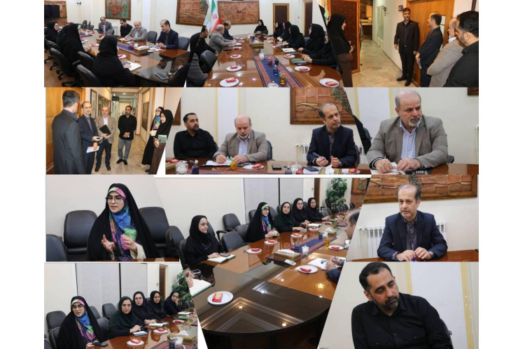 نشست رئیس و معاون فرهنگی دانشجویی موسسه آموزش عالی جهاد دانشگاهی گیلان با رئیس و معاون فرهنگی کانون پرورش فکری کودکان و نوجوانان گیلان.