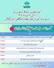 انتخاب رشته کارشناسی ارشد شروع شد