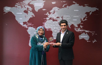 رایزن علمی در کشورهای آسیای شرقی، استرالیا و نیوزیلند با مدیران دانشگاه UTM دیدار کرد