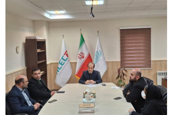 برگزاری نشست مشترک سرپرست موسسه با عضو شورای عالی کارشناسان و  سرپرست مرکز کارشناسان دادگستری استان گیلان